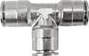 TRU COMPONENTS Raccordo a T TC-14205496 MPE 6 Ø tubo: 6 mm 1 pz.