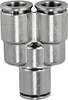 TRU COMPONENTS Raccordo a Y TC-14205512 MPY 6 Ø tubo: 6 mm 1 pz.