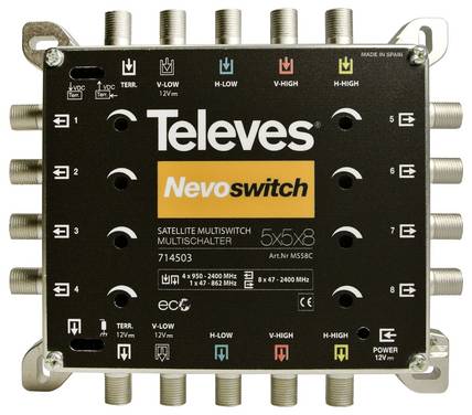 Televes MS58C SAT multiswitch
