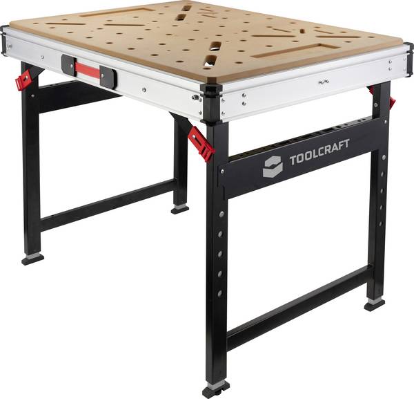 TOOLCRAFT TO-10661511 Banco di lavoro (L x A x P) 1000 x 1000 x 750 mm