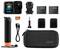 'Kit fotocamera GoPro con due batterie, supporti, cavo USB, impugnatura galleggiante e custodia di trasporto, ideale per catturare momenti di azione.'