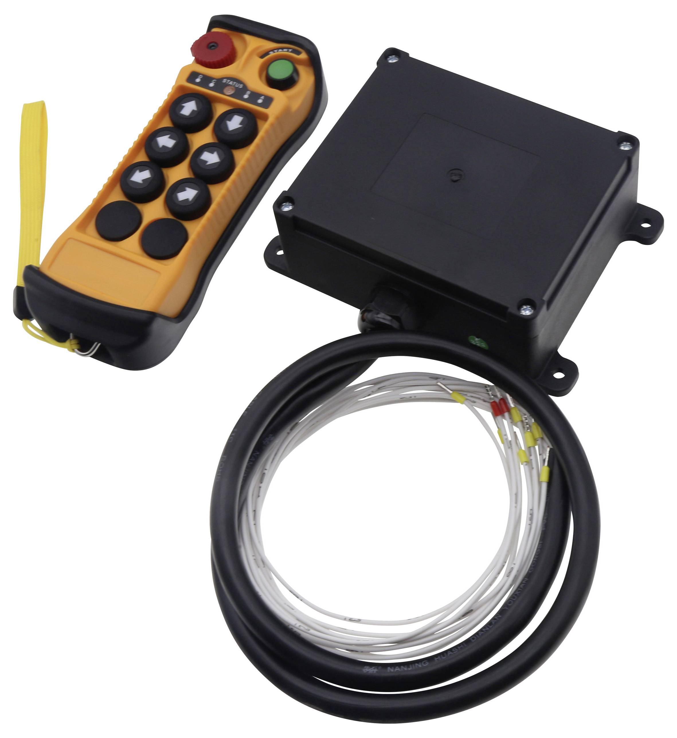 TRU COMPONENTS TC-Q600 12-24V TC-14232268 Telecomando radio industriale 6x2 canali 12 - -24 V 1 KIT-2
