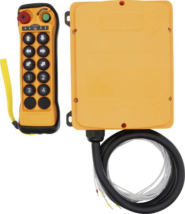 TRU COMPONENTS TC-Q1000 12-24V TC-14232304 Telecomando radio industriale 6x2 canali 12 - -24 V 1 KIT