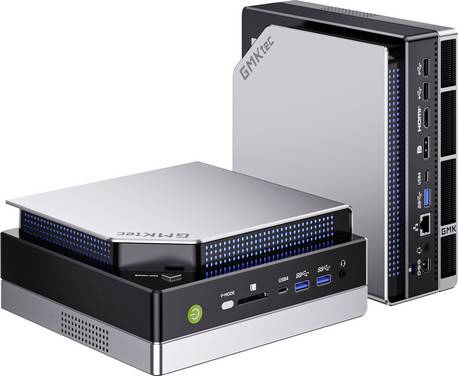 GMKtec Workstation Mini PC, Supercomputer ai EVO-X2 AMD Ryzen AI Max+ 395 64+1TB DDR5X    AMD Ryzen AI Max+ 395 5.1 GHz 64 GB RAM  1 TB SSD AMD      Win 11 Pro EVO-X2