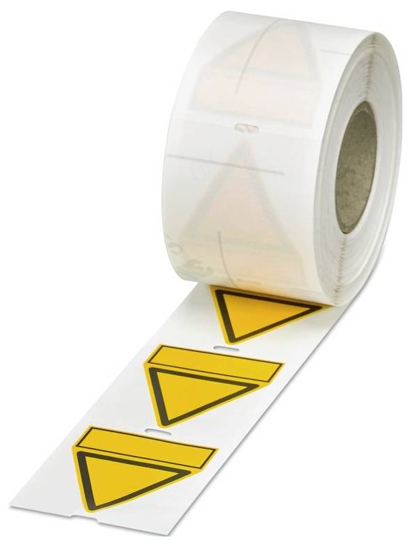 Phoenix Contact 0830452 Segnale di pericolo Pellicola adesiva (L x A) 50 mm x 50 mm 0 mm 50 mm 1 pz.
