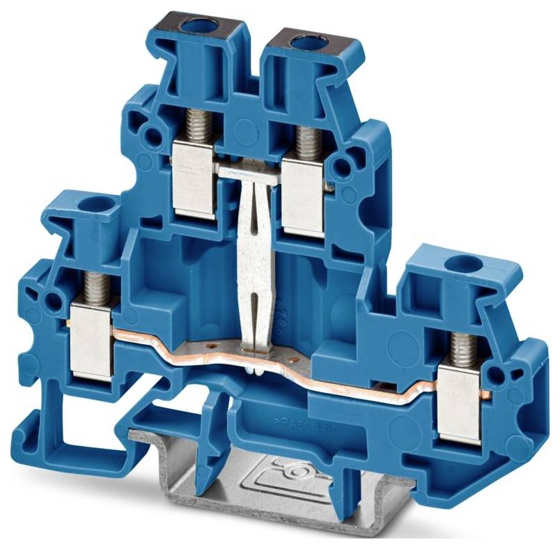 Phoenix Contact 1066345 Mini morsetto passante Blu 50 pz. Pezzo