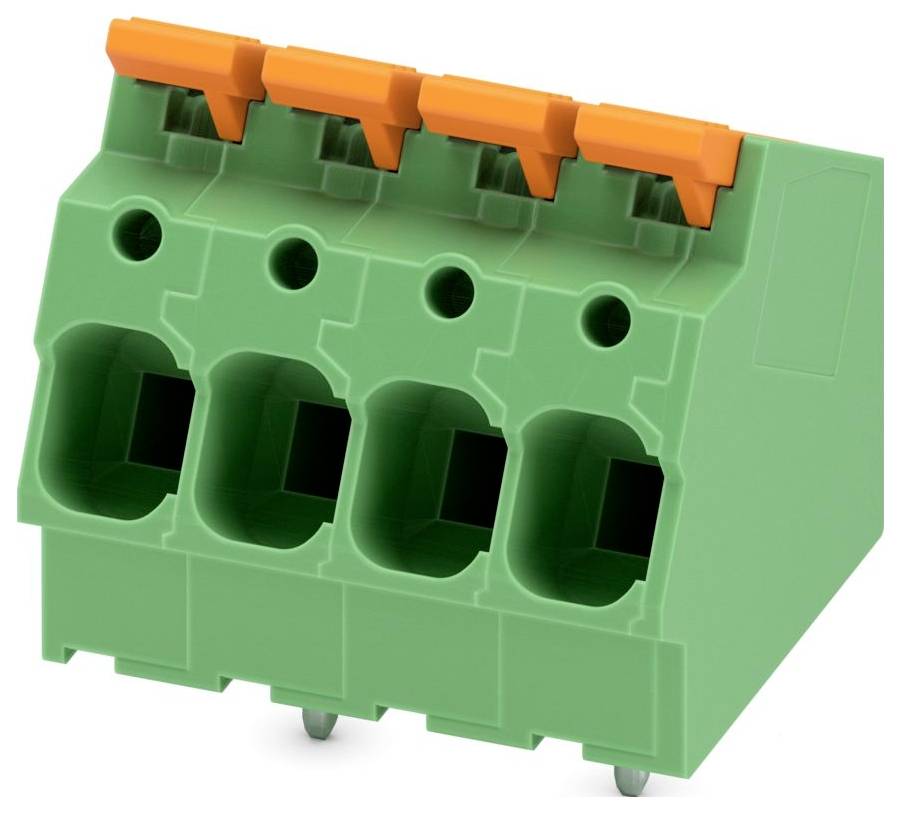 Phoenix Contact 1098177 Morsetto per circuiti stampati 10 mm² Numero Poli (num) 4 Verde 25 pz.-0