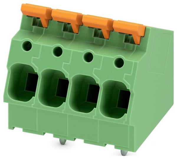 Phoenix Contact 1098177 Morsetto per circuiti stampati 10 mm² Numero Poli (num) 4 Verde 25 pz.