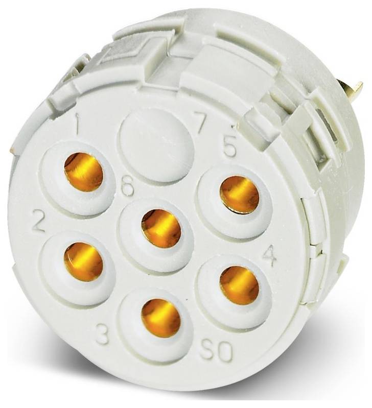 Phoenix Contact 1240393 Inserto contatto Presa Tot poli: 6 Pezzo 10 pz.