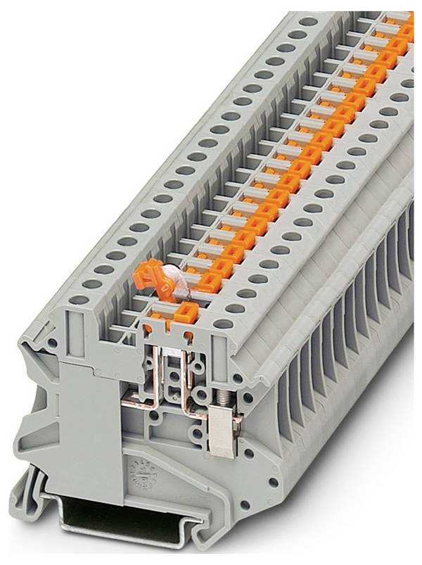 Phoenix Contact 3046139 Morsetto con sezionatore a coltello  Morsetto a vite  Grigio 50 pz. Pezzo