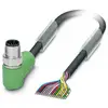 Phoenix Contact 1430763 Cavo di collegamento per sensore o attuatore M12 Presa 10 m Numero di poli: 17 1 pz.