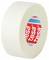 Un rotolo di nastro adesivo bianco con il marchio 'tesa' sull'interno.