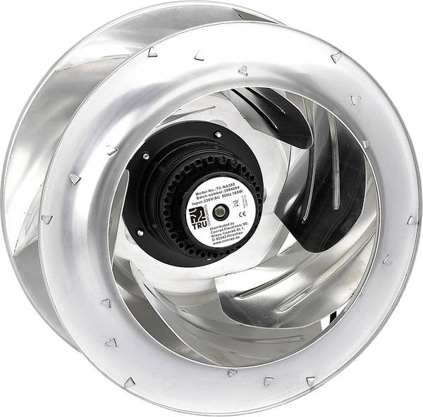 TRU COMPONENTS TC-NA355 Ventilatore radiale  230 V/AC 2610 m³/h (Ø x A) 370 mm x 193 mm