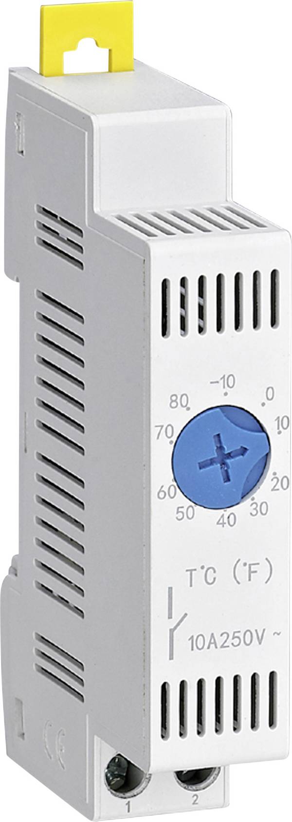TRU COMPONENTS Termostato per armadio elettrico TC-NTL42-F01-NO 1 NA (L x L x A) 83 x 48 x 17 mm 1 pz.