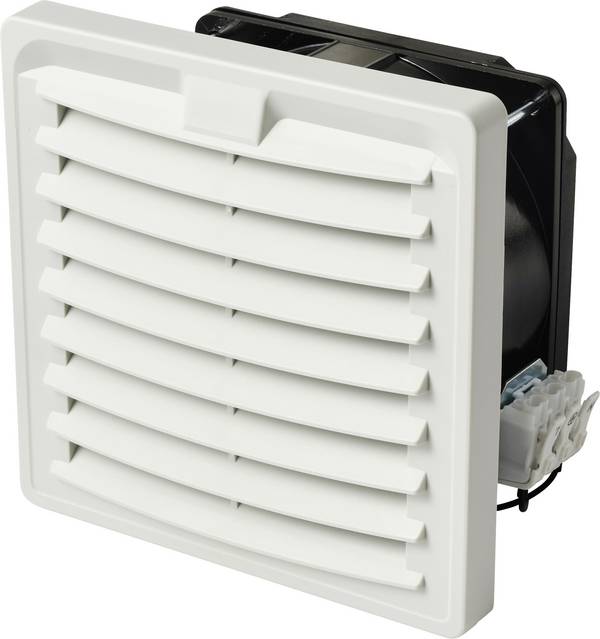 TRU COMPONENTS TC-SFFC106-230B-EMC-FC Ventola filtro 230 V/AC 14 W (L x A x P) 120 x 120 x 42.1 mm 1 pz.