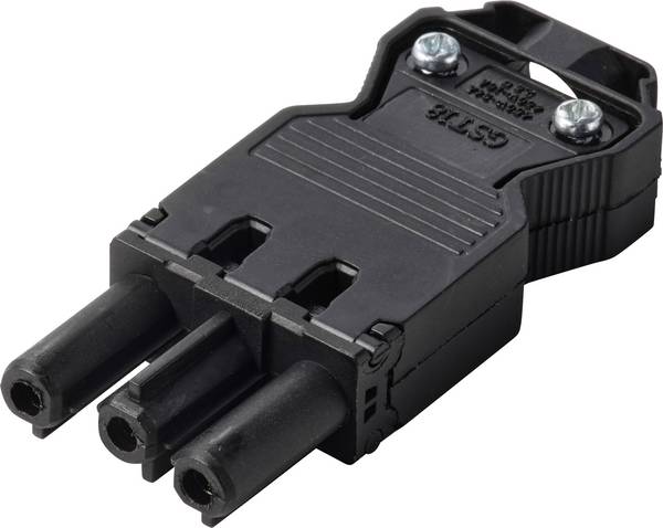 Sygonix SY-7189198  Spina  Nero