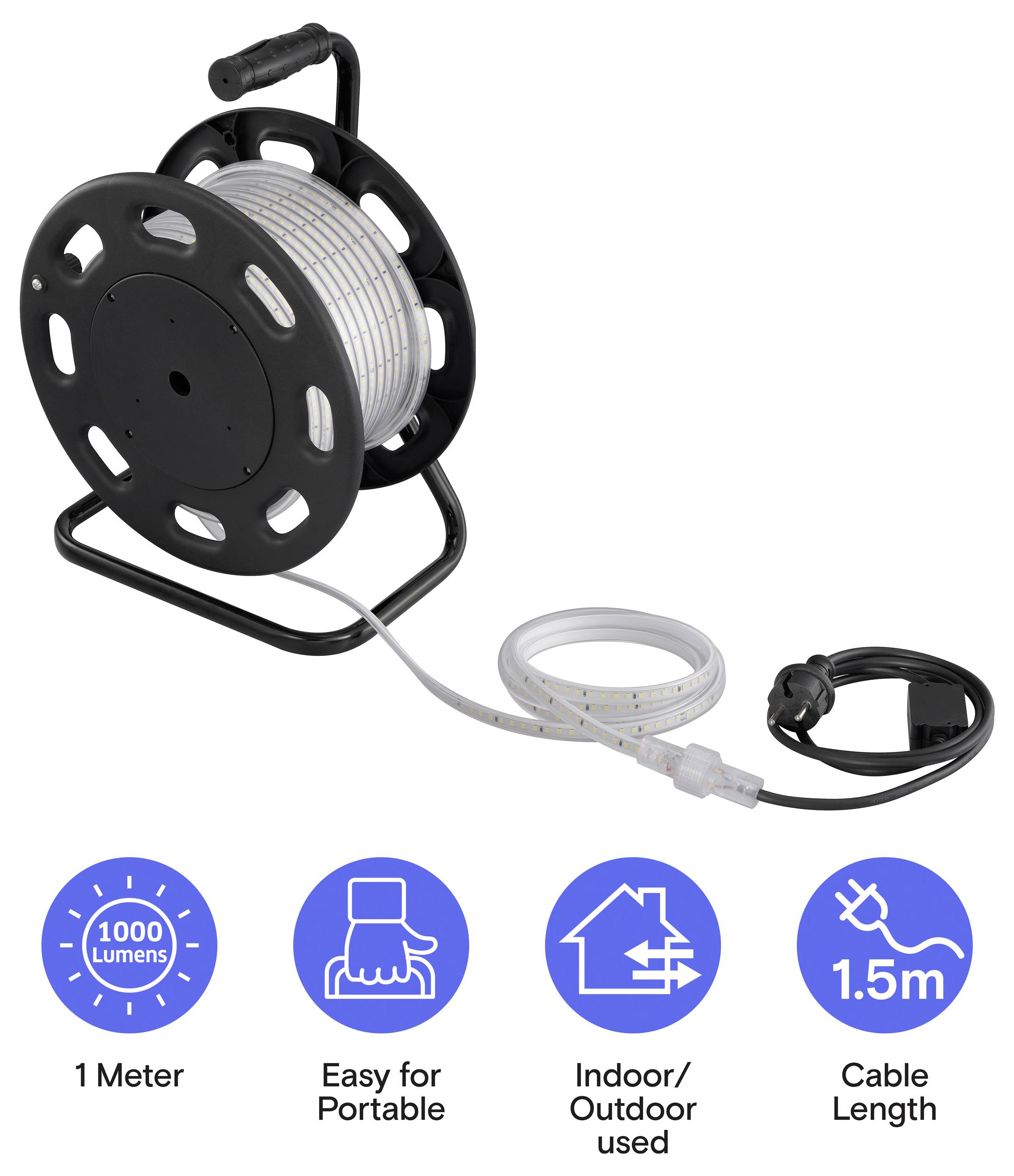 Sygonix SY-7189568 Striscia LED con spina 230 V/AC 50 m 1 pz.-7