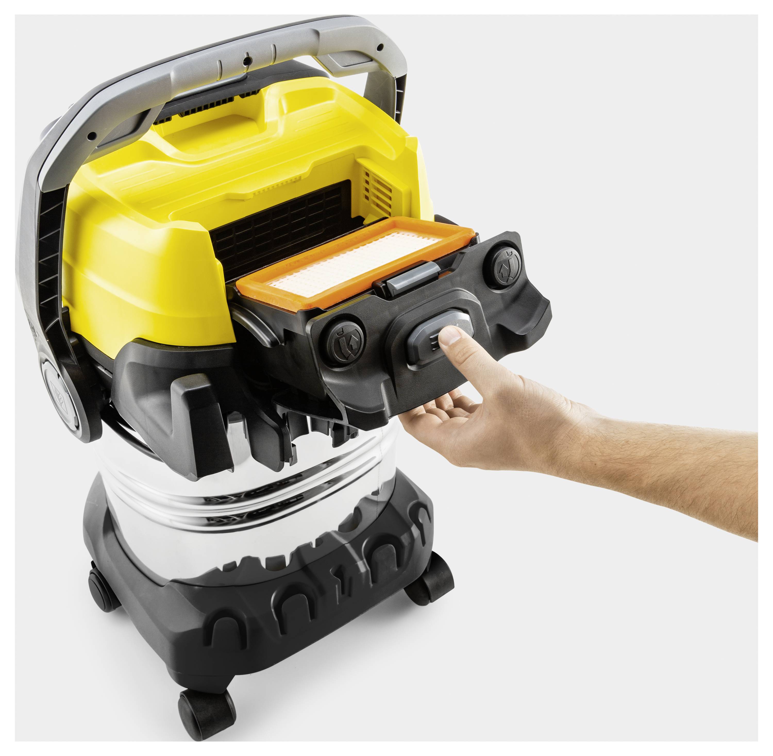 Kärcher Home & Garden WD 7 Control P S 30/6/35/T 1.628-385.0 Aspiratutto 1400 W 30 l Pulizia semi-automatica del filtro-3