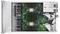 La vista interna di un server che mostra una configurazione dual-processor, più moduli di memoria e unità di raffreddamento all'interno di uno chassis montabile su rack.