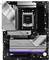 Una scheda madre per computer etichettata ASRock X670E Livemixer WiFi con più slot per componenti, inclusi RAM e dispositivi di archiviazione.