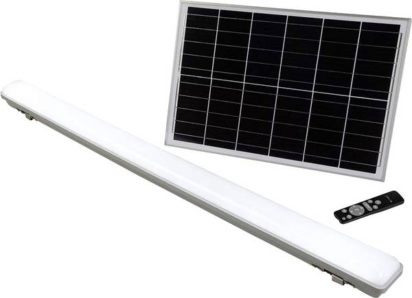 V-TAC Plafoniera LED 18W 120cm CCT 3in1, Telecomando, Pannello, Sensore IP65
