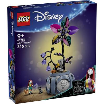 Set LEGO 'Il Vaso di Fiori di Sally' tratto da 'The Nightmare Before Christmas' della Disney, adatto a partire dai 9 anni, include 346 pezzi.