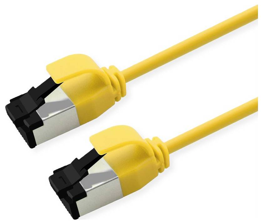 Roline 21.15.3236 RJ45 Cavo di rete, cavo patch CAT 8.1 U/FTP 3 m Giallo 1 pz.-1