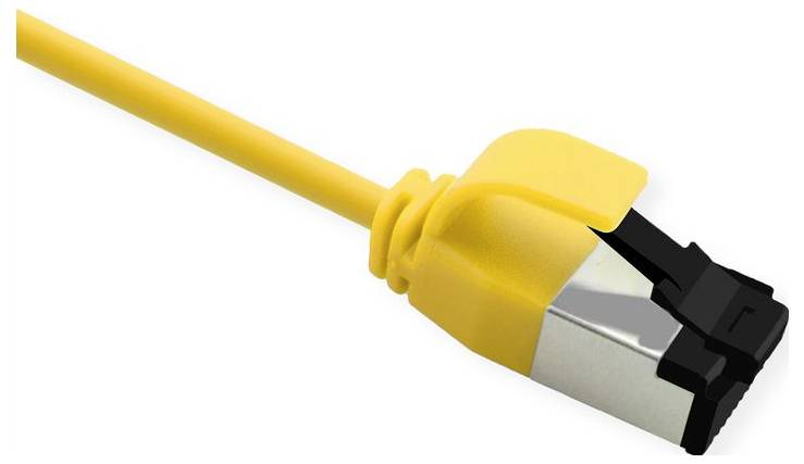 Roline 21.15.3236 RJ45 Cavo di rete, cavo patch CAT 8.1 U/FTP 3 m Giallo 1 pz.-2