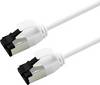 Roline 21.15.3274 RJ45 Cavo di rete, cavo patch CAT 8.1 U/FTP 1.5 m Bianco 1 pz.