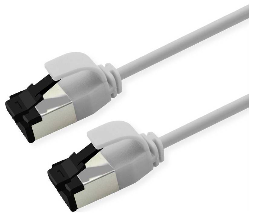 Roline 21.15.3274 RJ45 Cavo di rete, cavo patch CAT 8.1 U/FTP 1.5 m Bianco 1 pz.-1