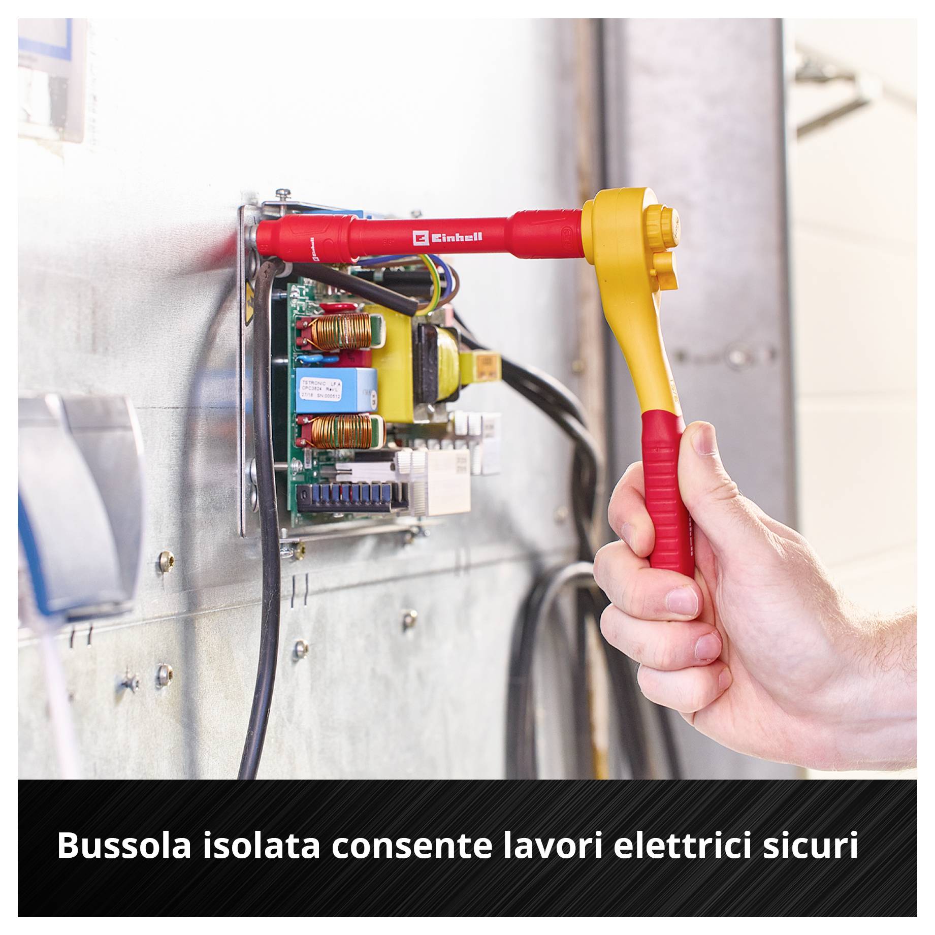 Einhell E-Case 370516 Valigetta porta utensili con contenuto 24 parti-6