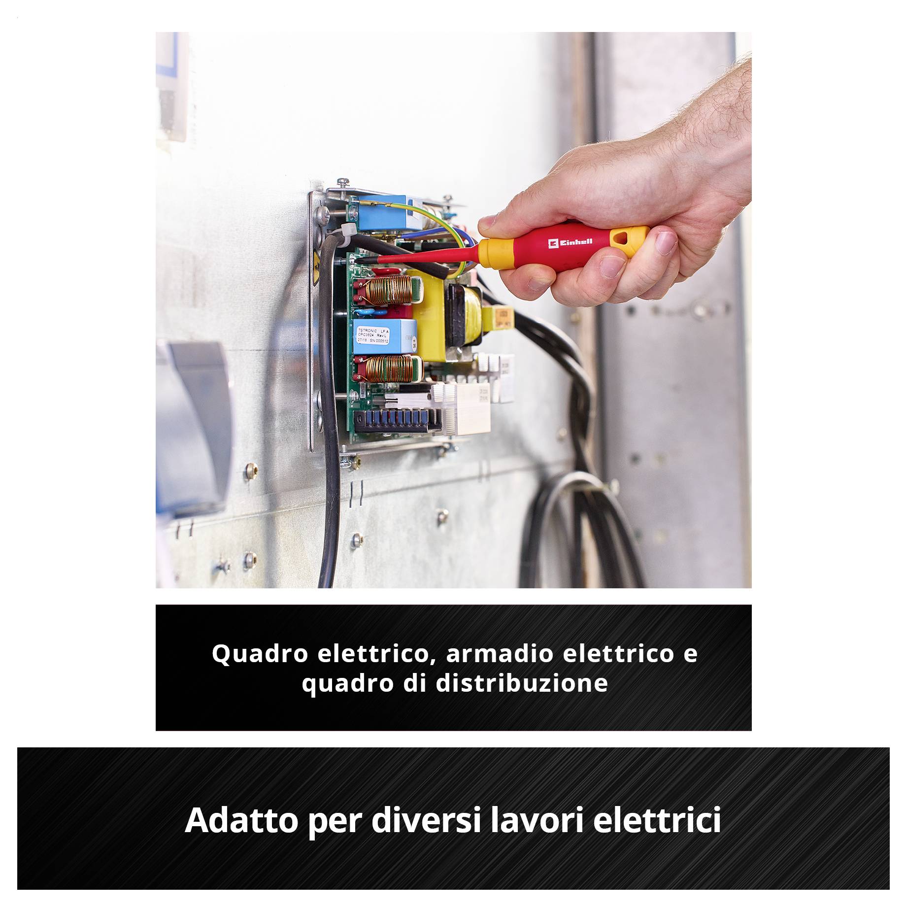 Einhell E-Case 370516 Valigetta porta utensili con contenuto 24 parti-11