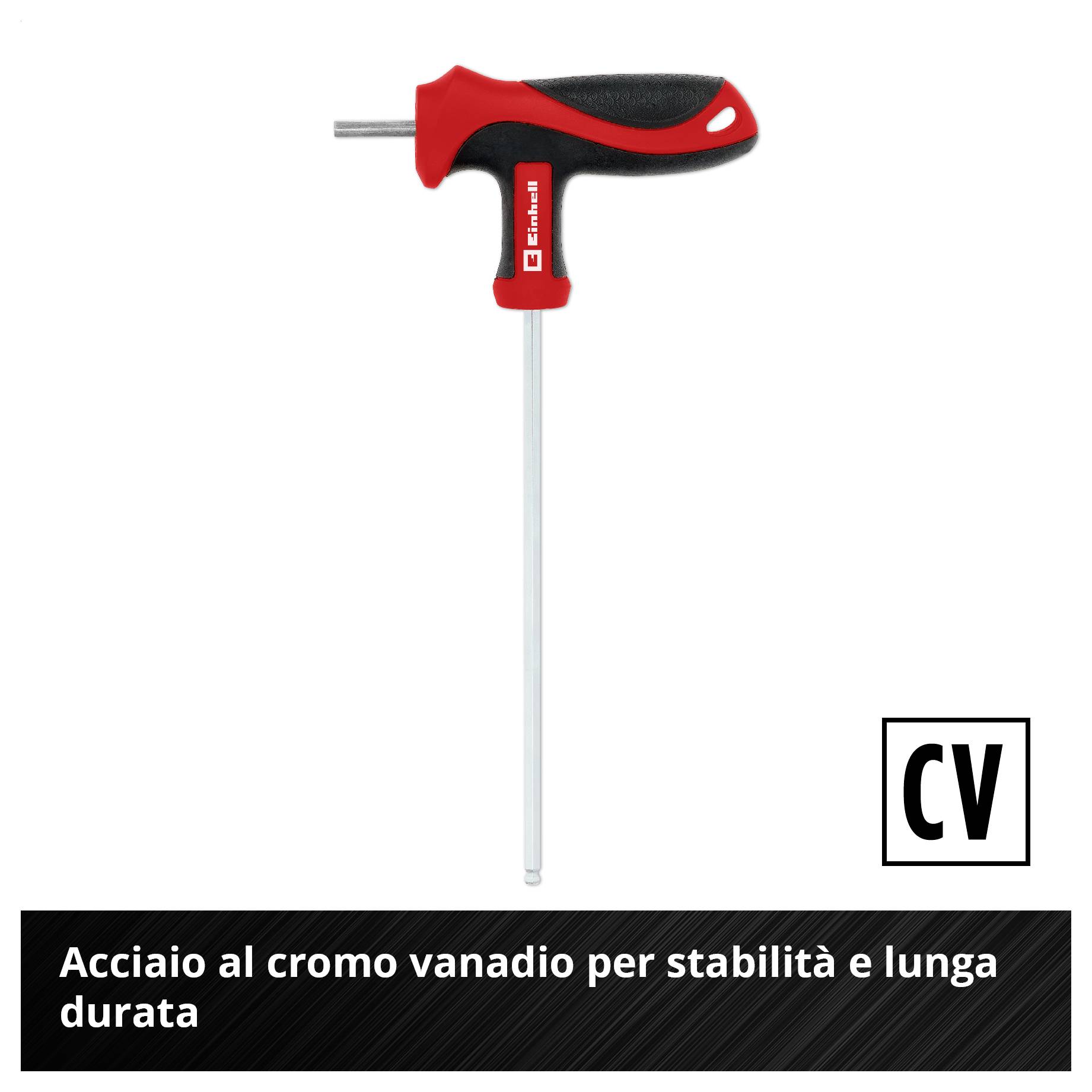 Einhell T-Griff Schraubendreher-Set 9-tlg. Einleger Pad 370526 Inserto 9 parti-7