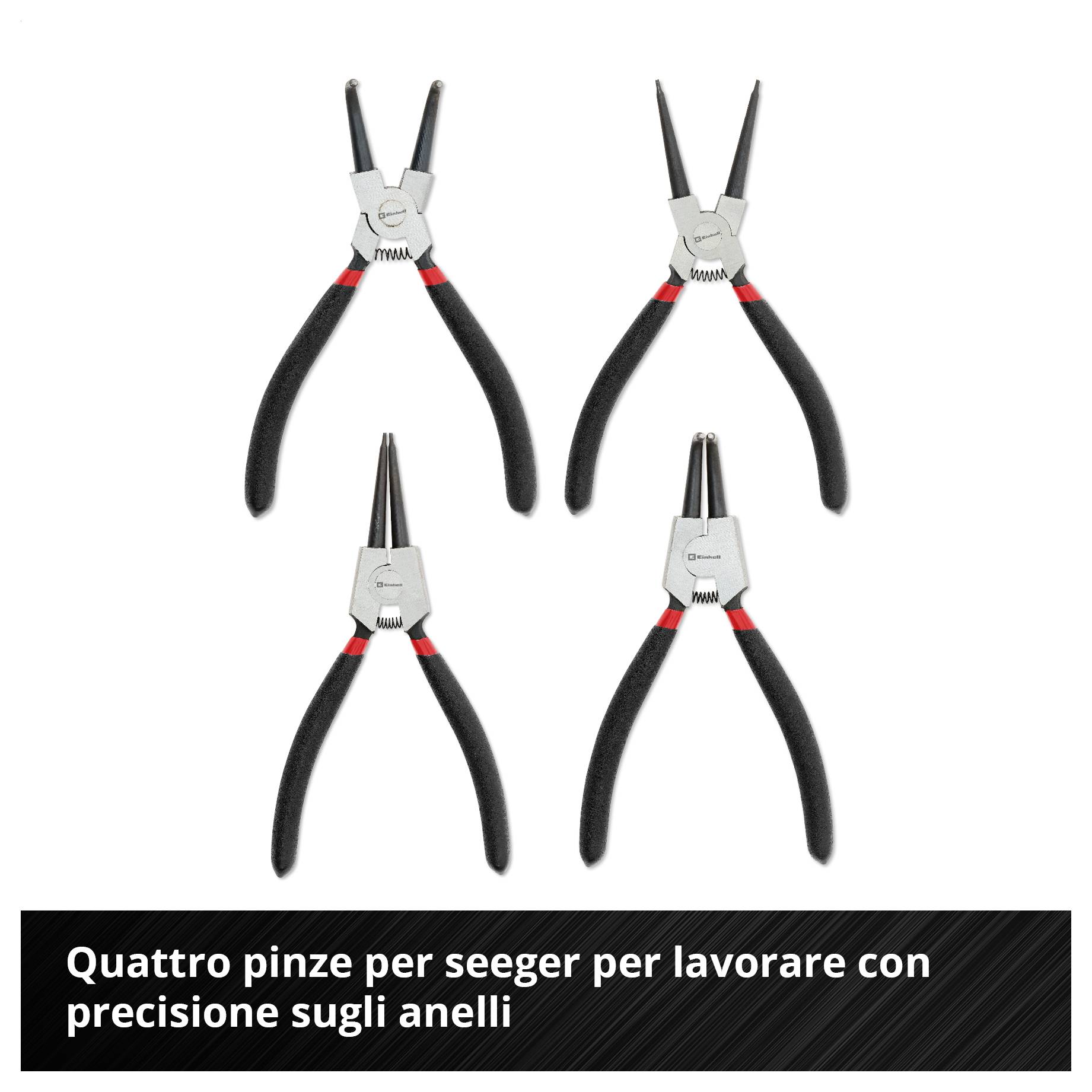 Einhell Zangen-Set 9-tlg.Einleger Pad 370522 Inserto-4