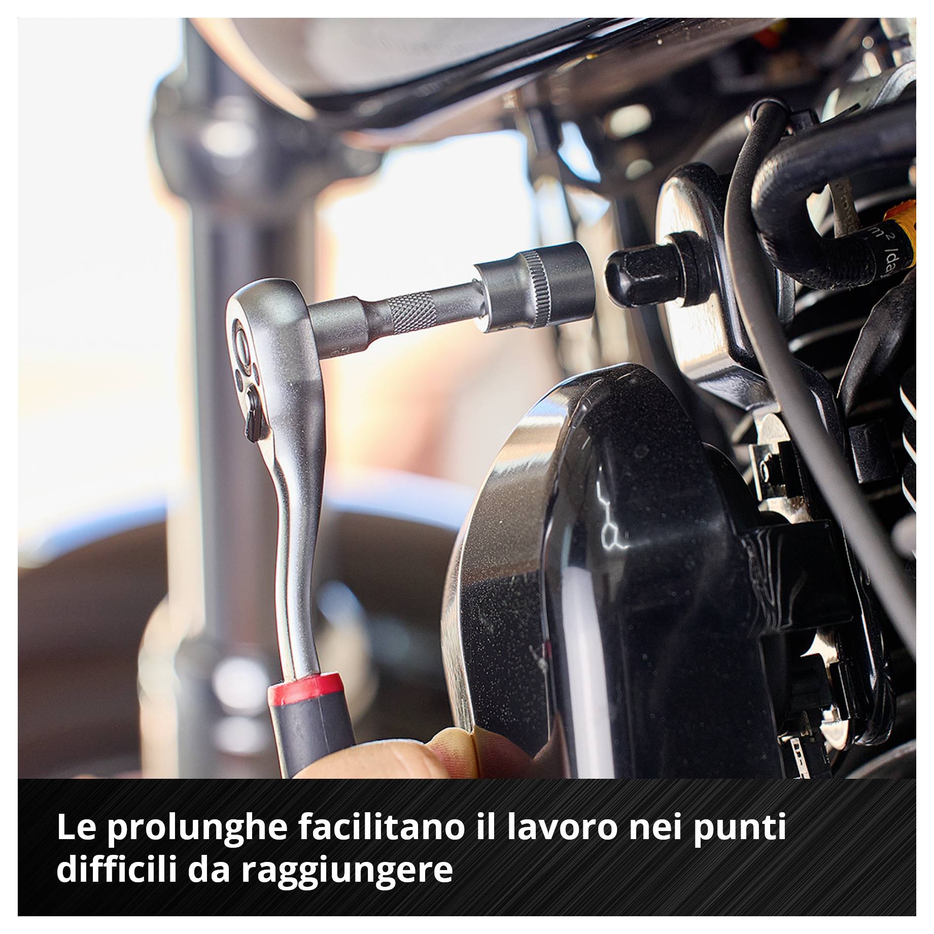 Einhell Stecknuss & Ratschen-Set 60-tlg. Einleger Pad 370520 Inserto 60 parti-6