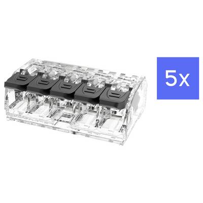 Degson DGBSC-SG01/4-05P (17-306ZH) Morsetto flessibile: 0.2-4 mm² rigido: 0.2-4 mm² Numero Poli (num): 5 5 pz. Nero-0