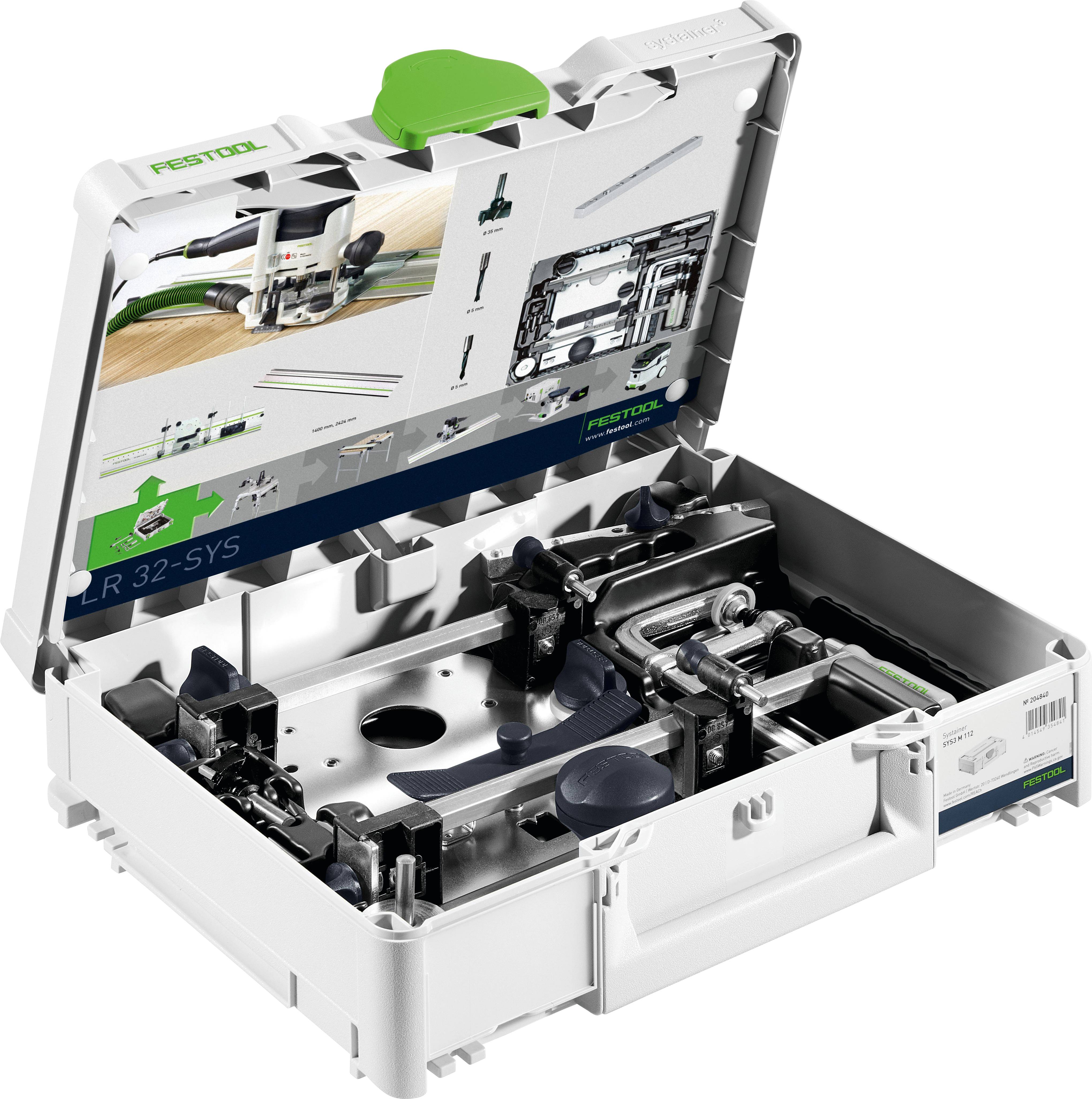 Set di bohr serie di fori LR 32-SYS Festool 576799-0