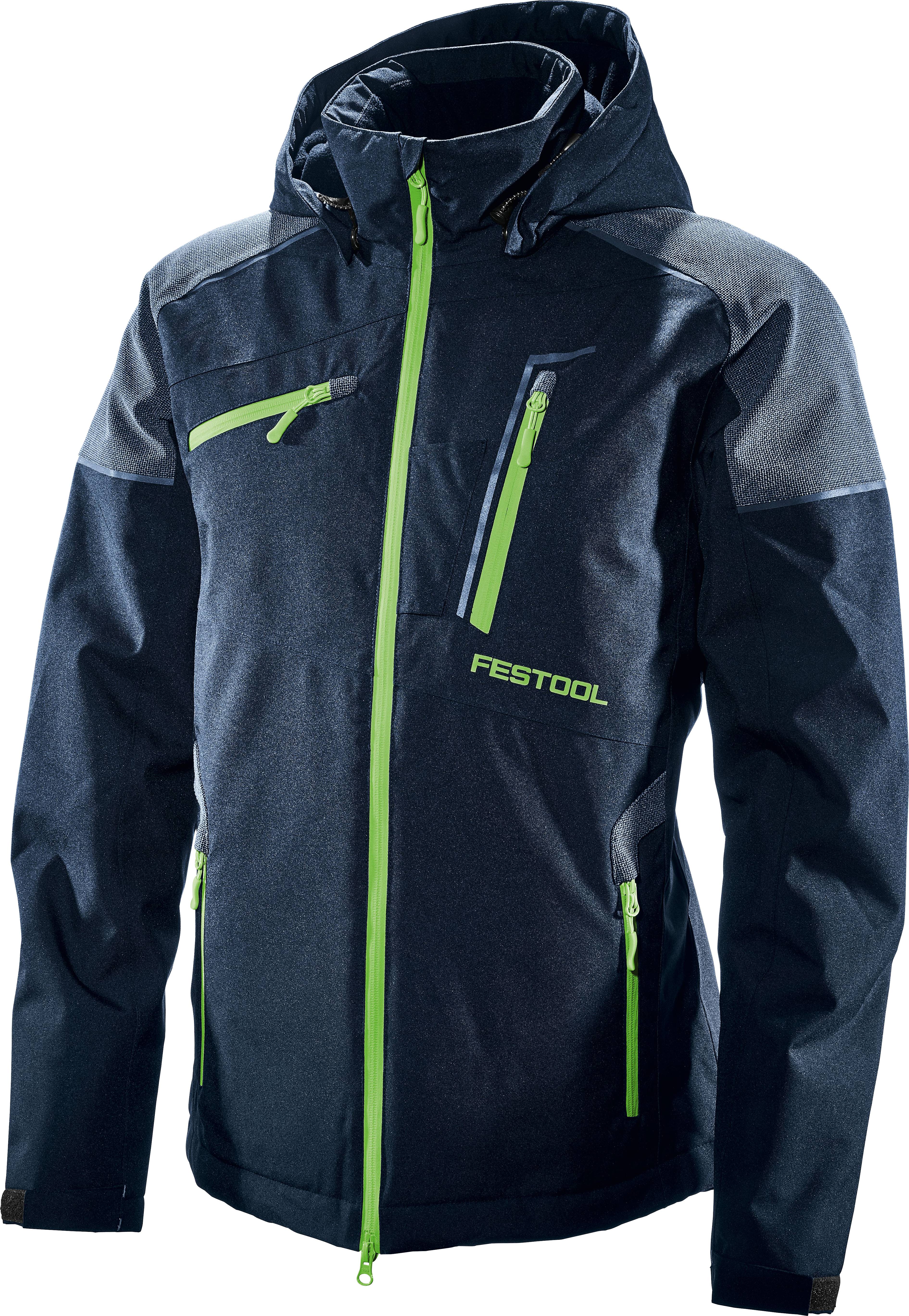 Festool 577318 Giacca invernale da uomo WIJA-FT1-M Taglia: M Blu scuro, Verde-0