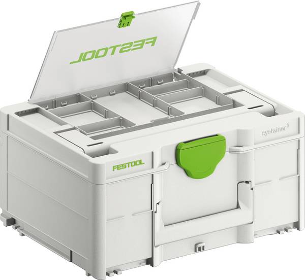 Festool SYS3 DF M 187 577347 Cassetta di trasporto  (L x L x A) 396 x 296 x 187 mm
