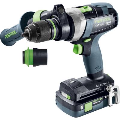 Festool TDC 18/4 5,0/4,0 I-Plus 577649 Trapano avvitatore a batteria 18 V 4 Ah, 5 Ah-0