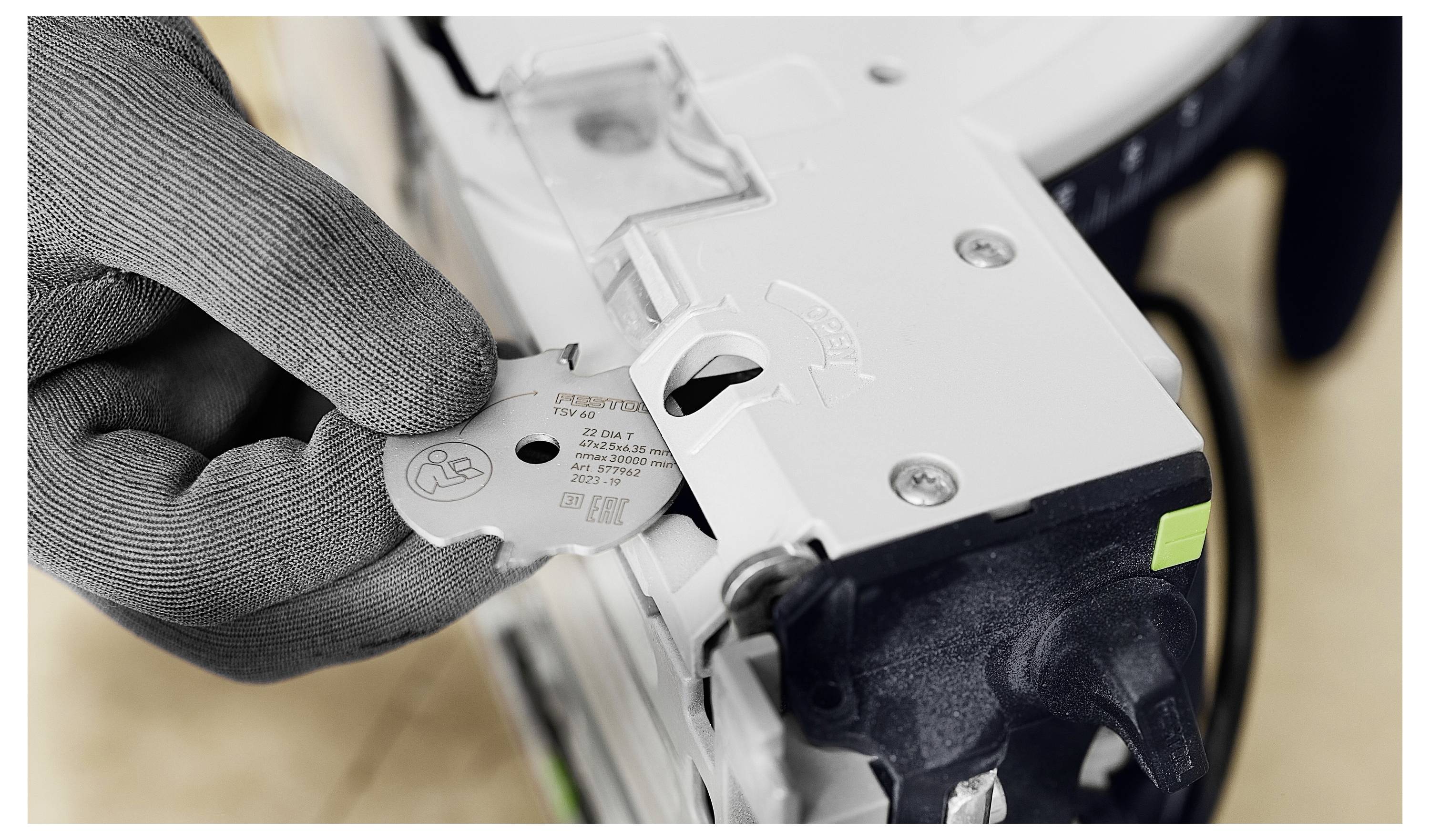 Festool DIA 47x2,5x6,35 T2 577962 Lama circolare per incisione 47 x 6.35 mm Numero di denti: 2 1 pz.-3