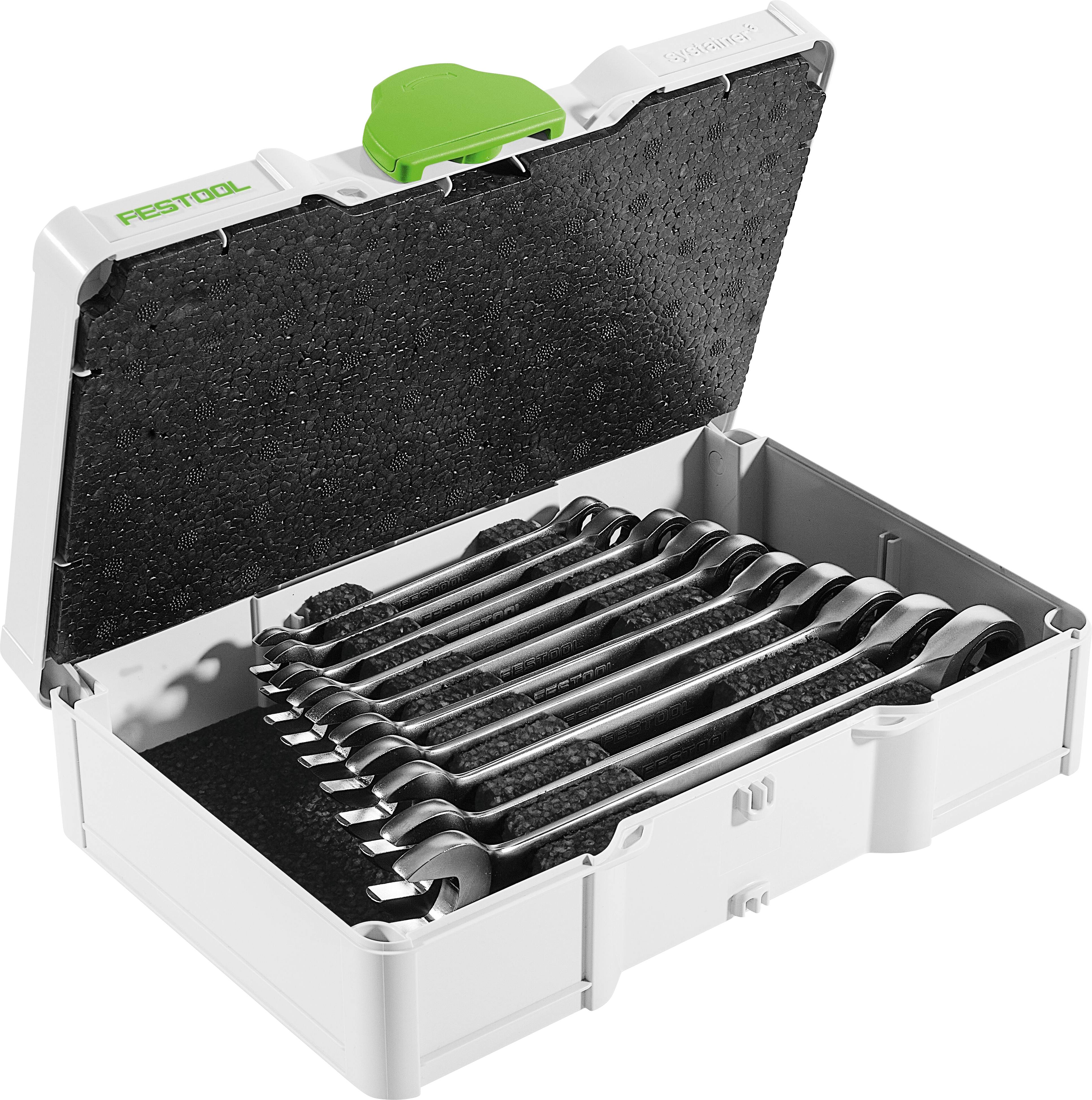 Festool 578117 SYS3 S 76-RRS-Set Set chiavi a cricchetto combinato-0
