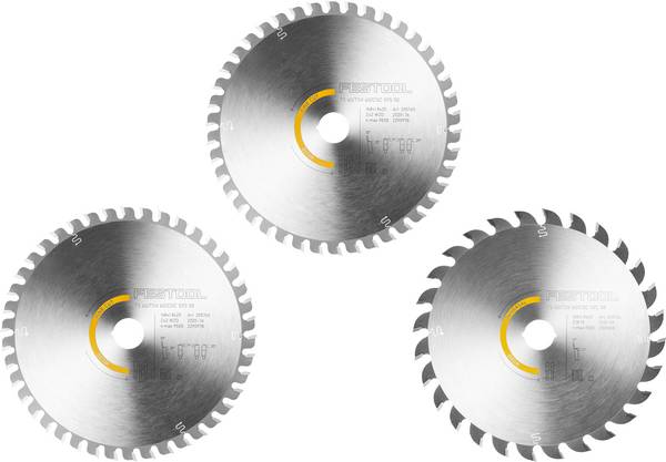 Festool KSB-SORT/3 W 168x1,8 578566 Kit lame circolari 168 x 20 x 1.20 mm  1 pz.