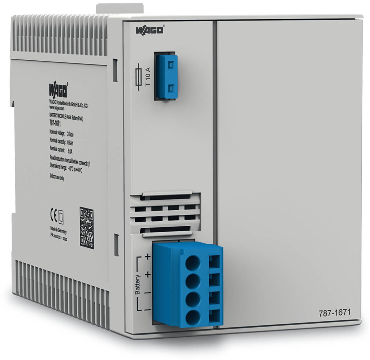 WAGO Batteria al piombo 0.8 Ah 12 V 1 pz.