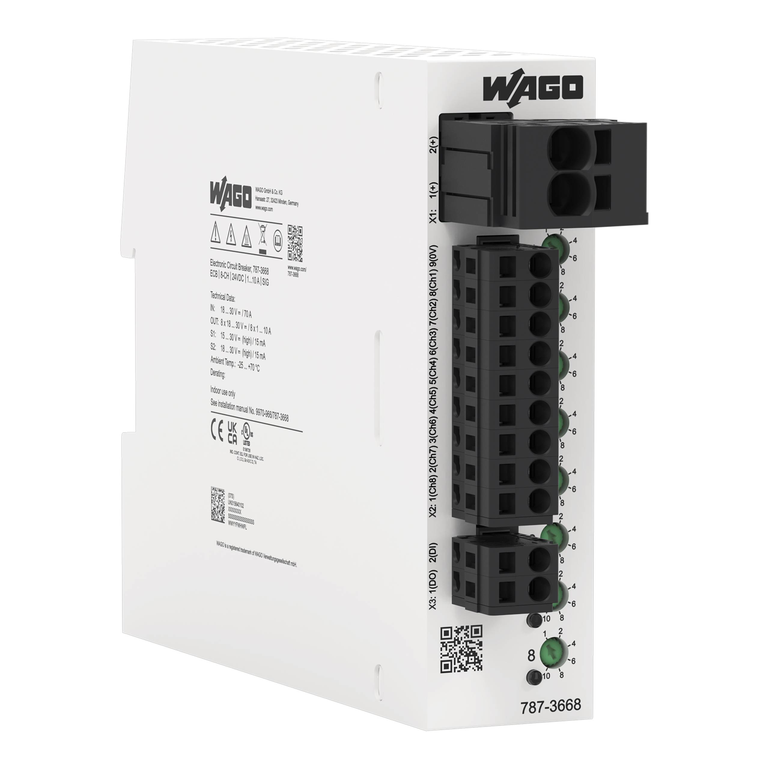 Relè ausiliario WAGO 787-3668 1 pz.-0