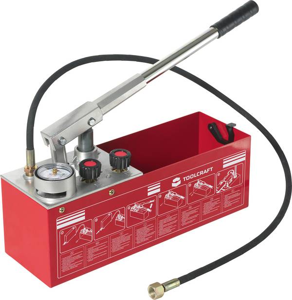 TOOLCRAFT TO-10911222 Pompa di prova