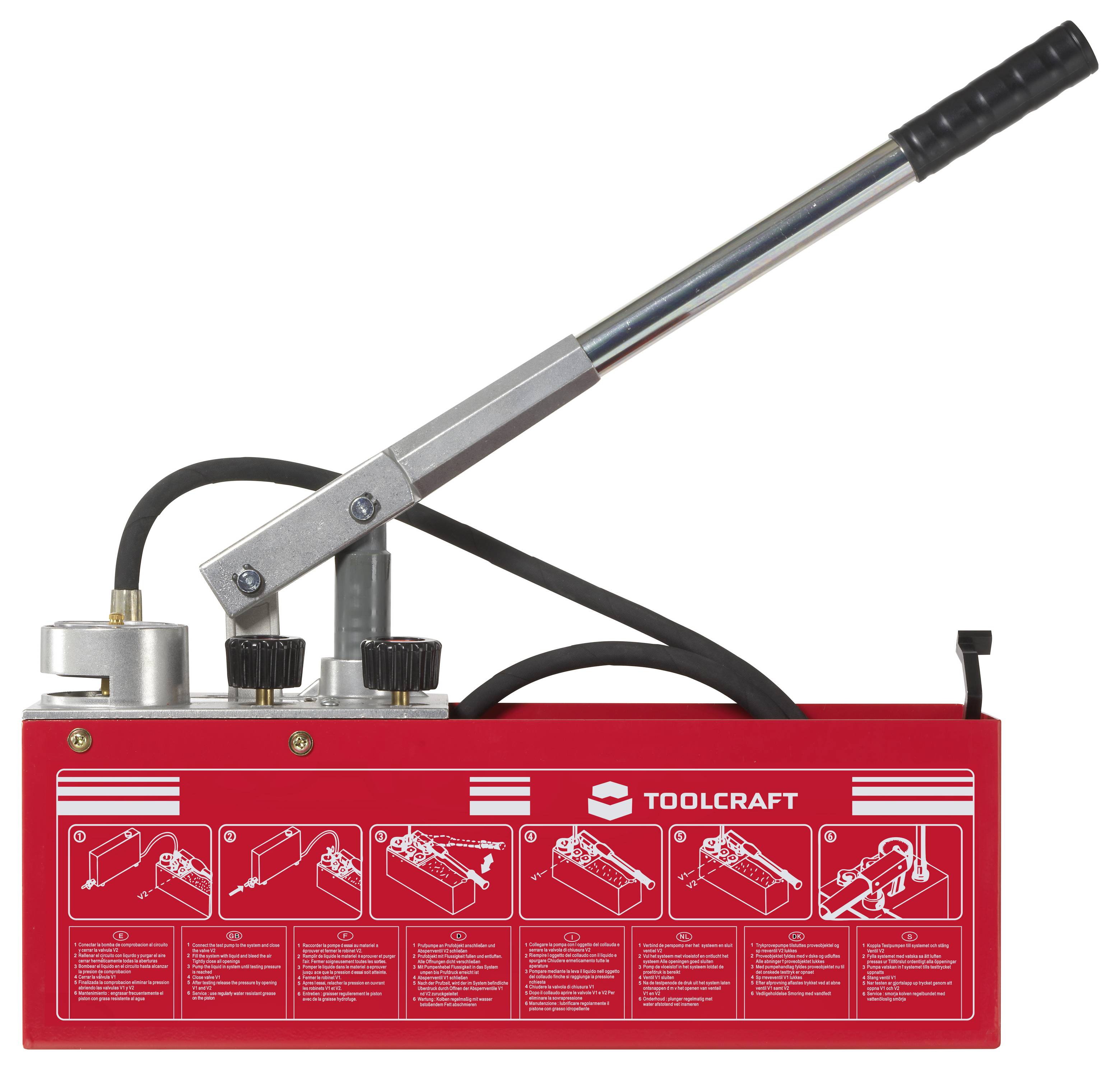 TOOLCRAFT TO-10911222 Pompa di prova-1