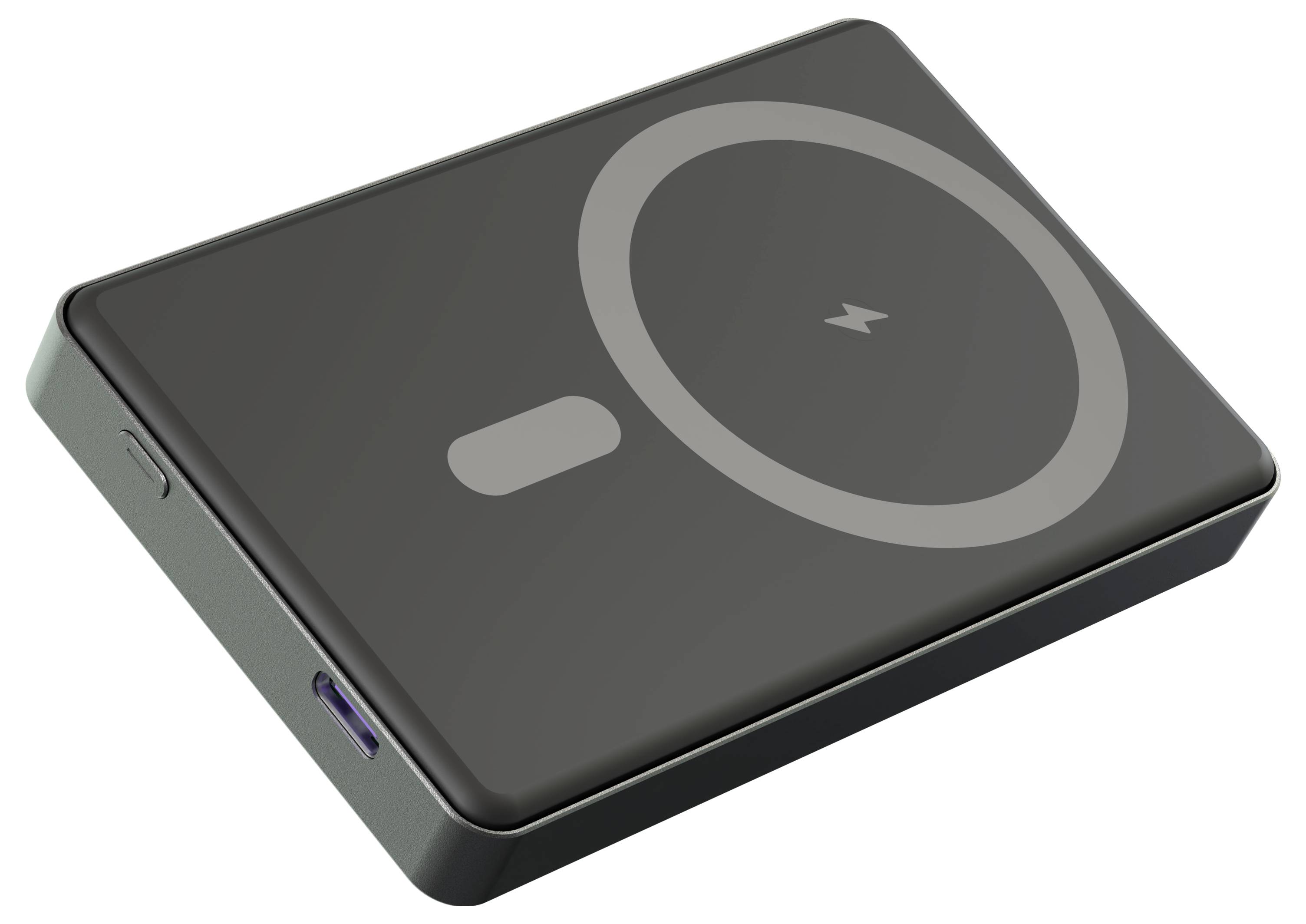 Denver PQCW-10010 Powerbank wireless 10000 mAh Ricarica rapida Li-Ion Nero Indicazione di stato-1