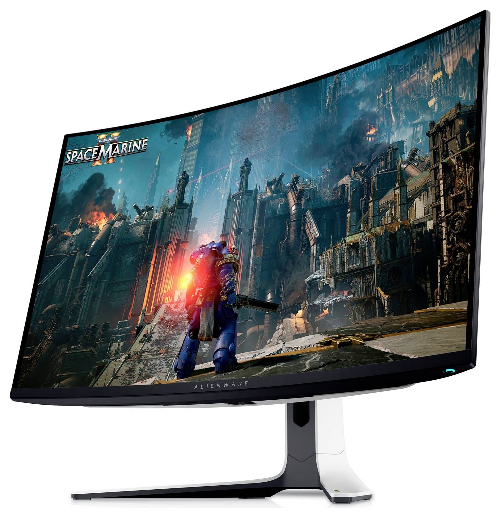 Alienware Alienware AW3225QF Monitor PC 81.3 cm (32) 3840 x 2160 Pixel 4K Ultra HD QD-OLED Monitor da gioco ERP G (A - G-5