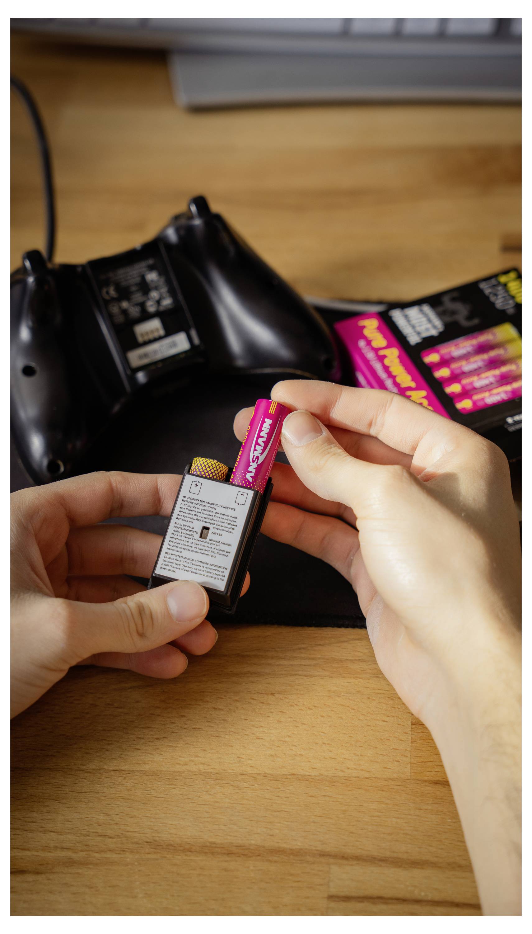 Ansmann Li-Ion Akku Mignon AA Typ 3500 (min. 3200 mAh) Kit batterie ricaricabili Li-Ion 3250 mAh 1.2 V 1 pz.-4